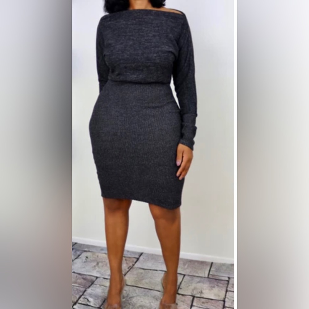Knit Sweater Dress